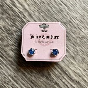 Juicy Couture Los Angeles California. Blue Crystal With Silver Accents.